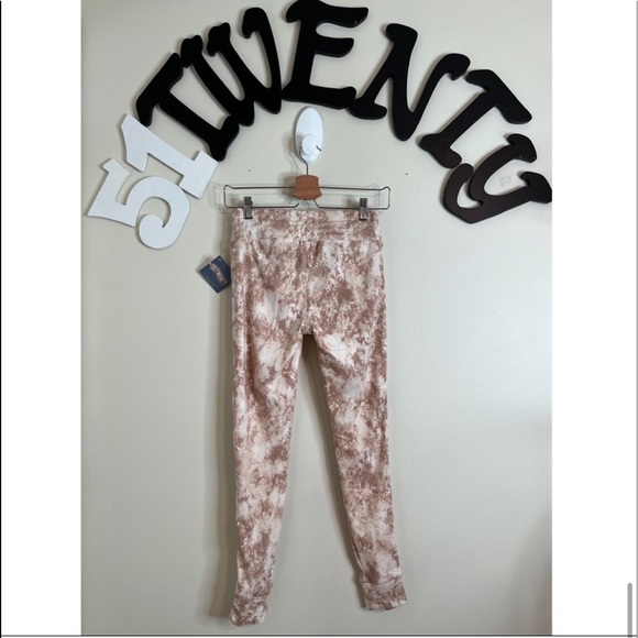 NUDE SPLATTER JOGGER TYE DIE POCKETS DRAWSTRING WAIST ATHLEISURE COMFY L… - Picture 6 of 12